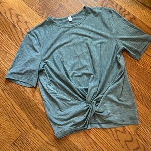 Lululemon twist tie crop top